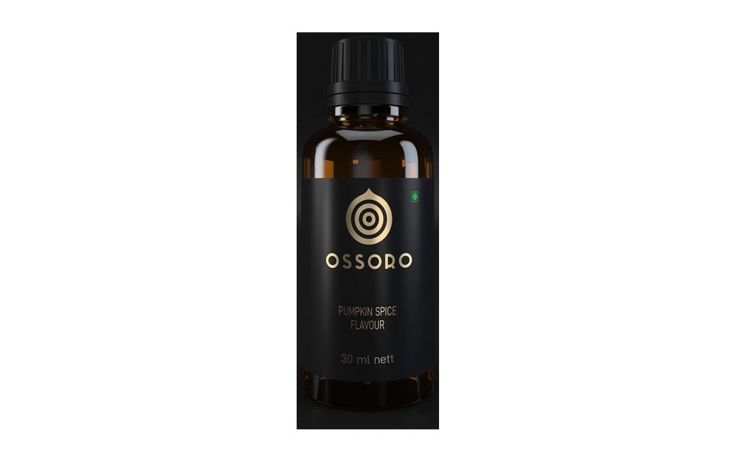 Ossoro Pumpkin Spice Flavour    Glass Bottle  30 millilitre